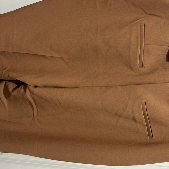 Nine West high rise straight leg trouser tan neutral new with tag - Picture 3 of 3